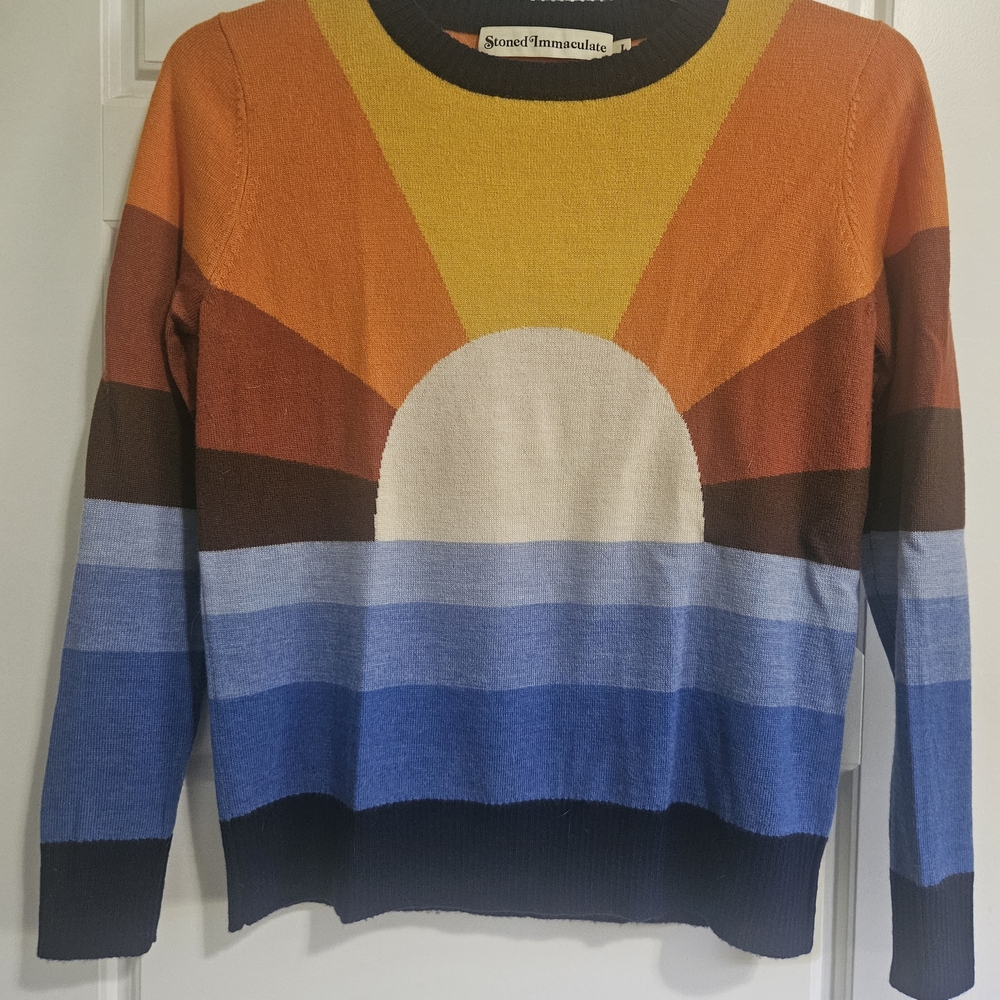 Stoned Immaculate California Dreaming Sweater. Size L